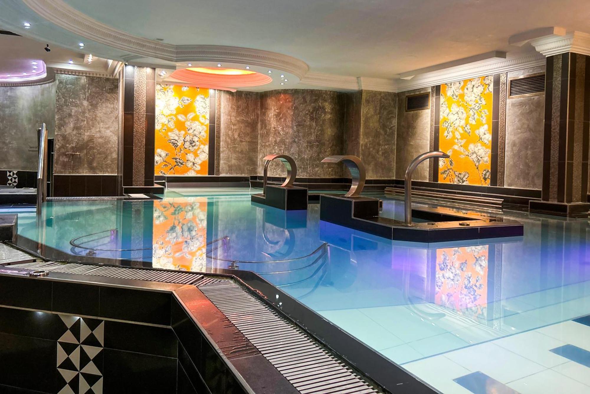 Hotel Princesa Parc Excellence Arinsal Exteriér fotografie The pool at the spa